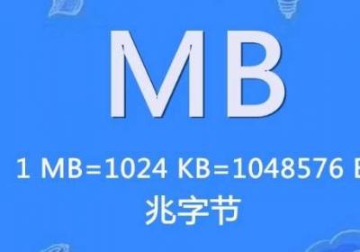 流量mb是什么意思